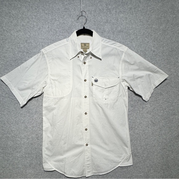 beretta Other - Beretta White Casual Button-Down‎ Shirt